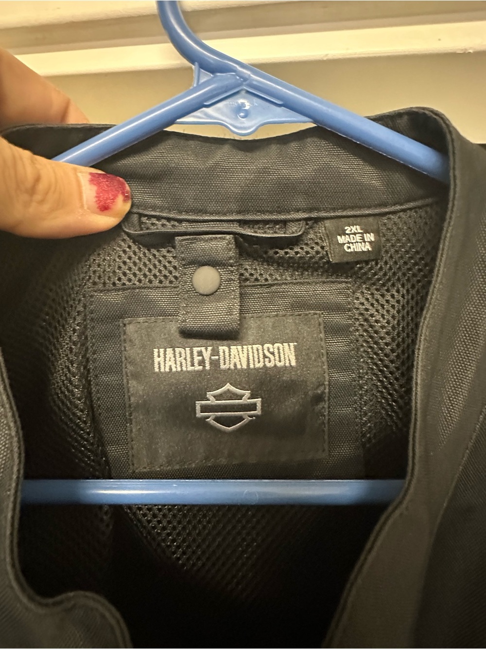 Harley-Davidson Unisex Embroidered Flame Logo Riding Jacket - Picture 5 of 11